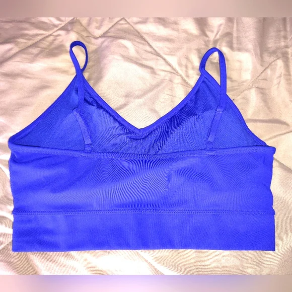 Zenana NWOT Royal Blue Bralette - Picture 3 of 4